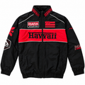 BLACK/RED HAWAII RACE JACKET