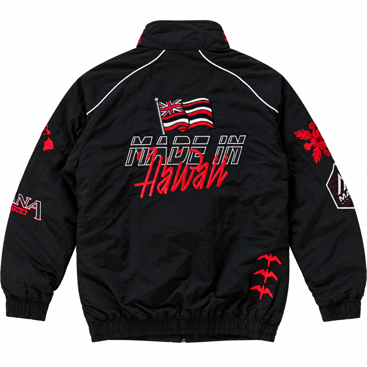 BLACK/RED HAWAII RACE JACKET