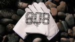 808 White Football Gloves
