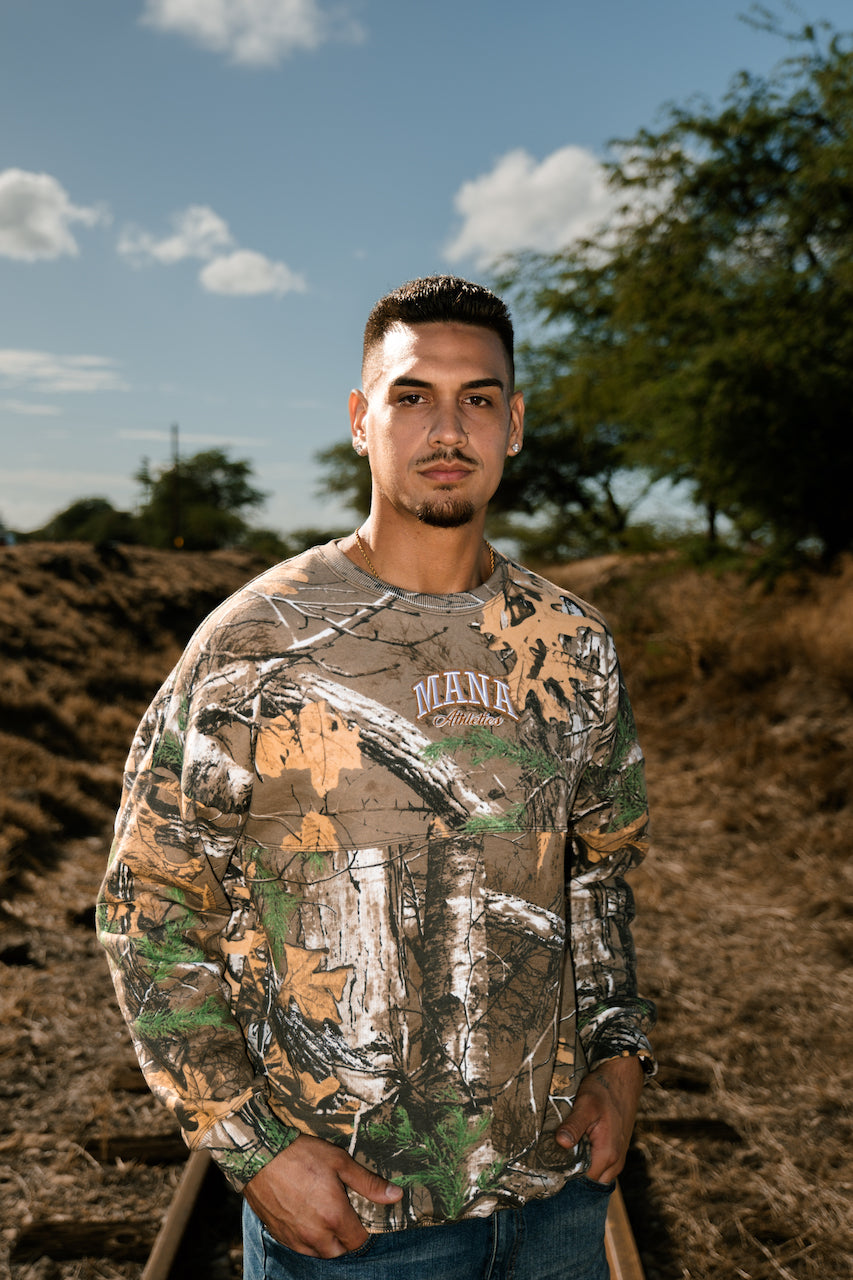 Camo Oversized Sweaters