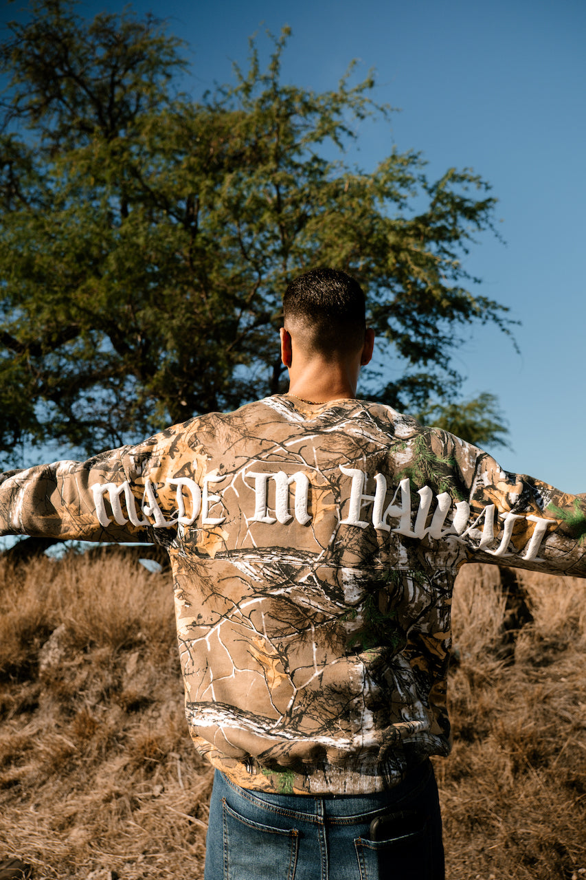 Camo Oversized Sweaters