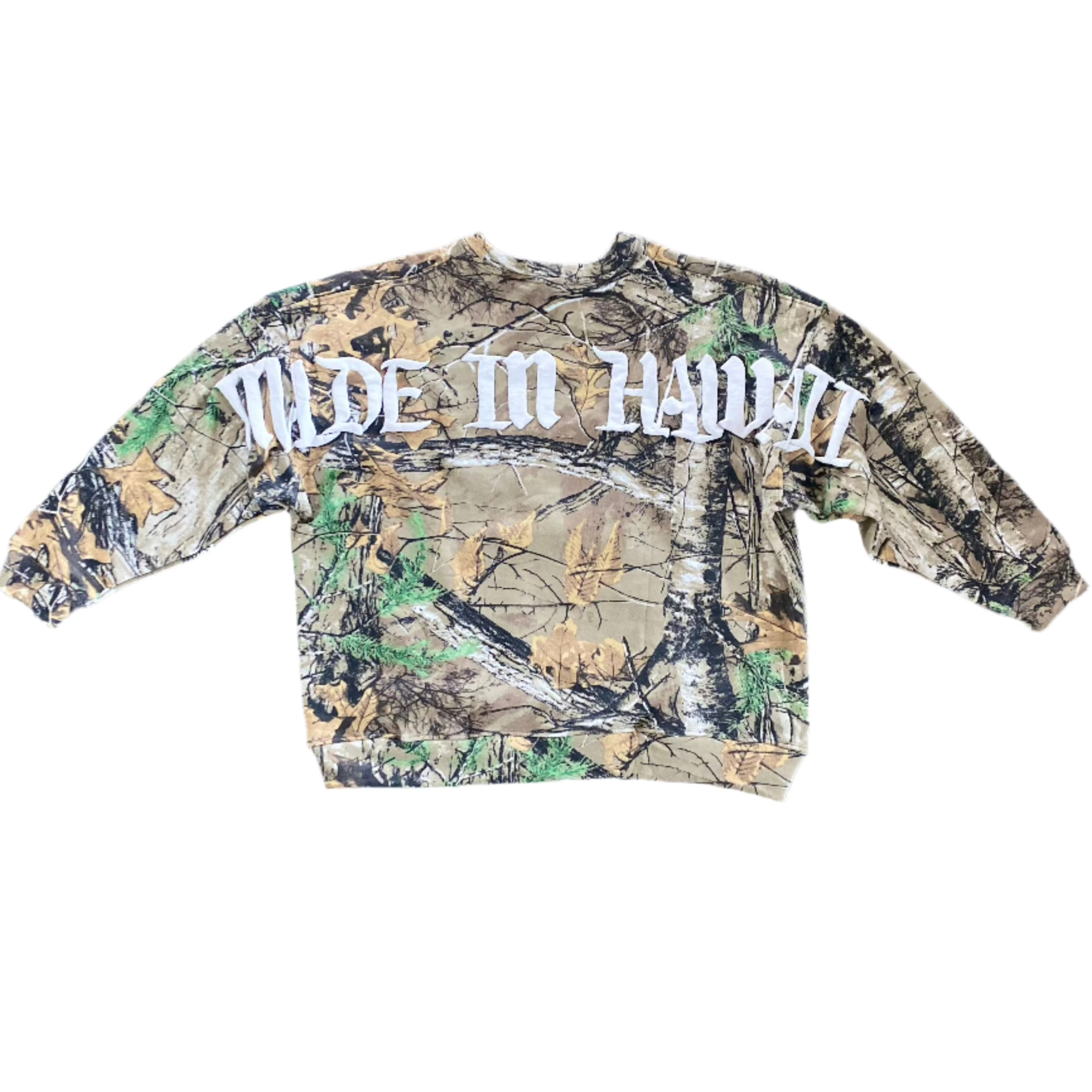 Full Camo Oversized Sweater