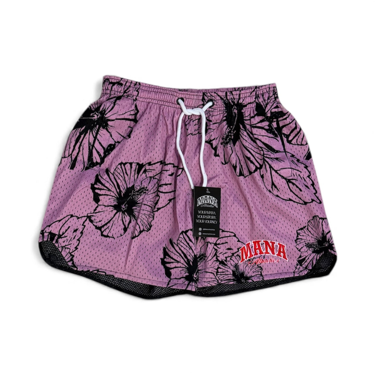 Hibiscus Women's Mesh Shorts