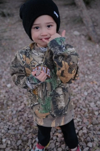 Keiki Camo Sweater
