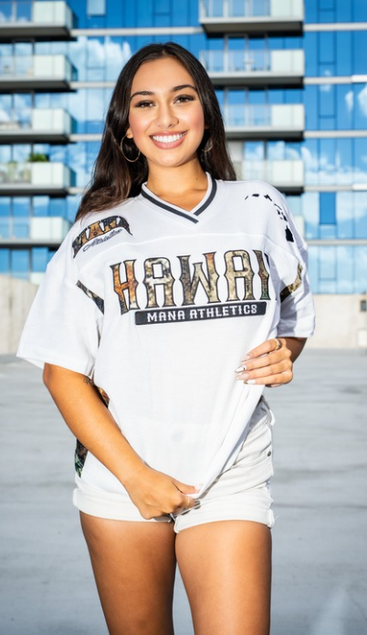 White Hawaii Street Jersey