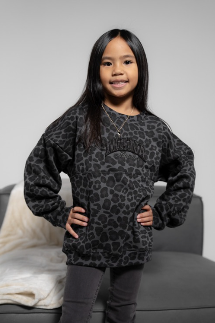 Keiki Dark Leopard Sweater