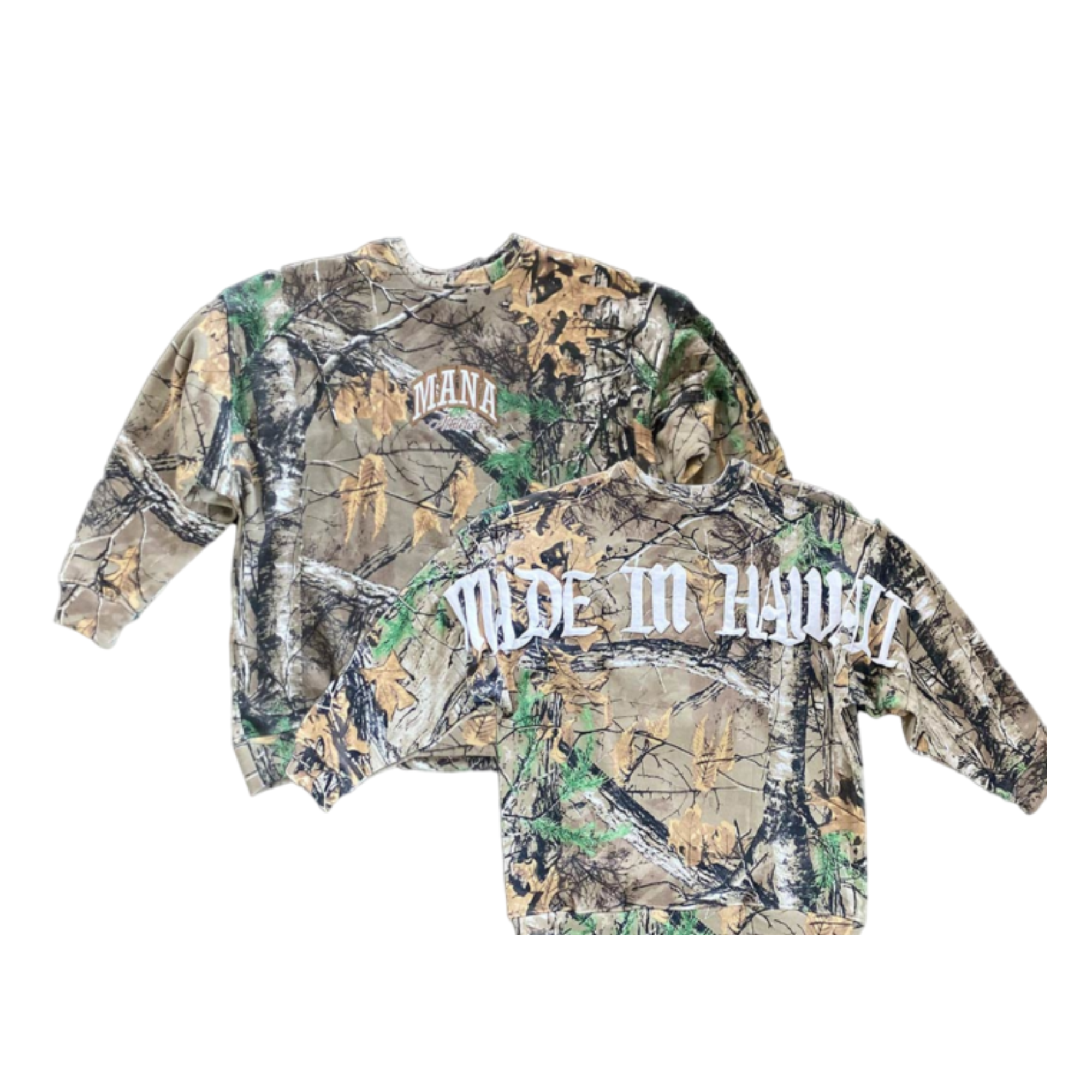 Camo Oversized Sweaters